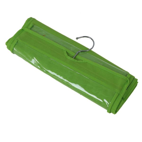 Home - 6-Pocket Large Capacity Hanging Storage And Purse Organizer - Assorted Colours