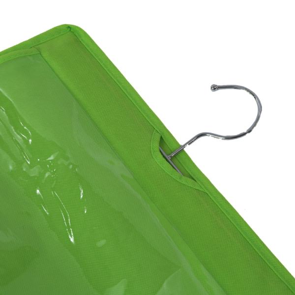 Home - 6-Pocket Large Capacity Hanging Storage And Purse Organizer - Assorted Colours