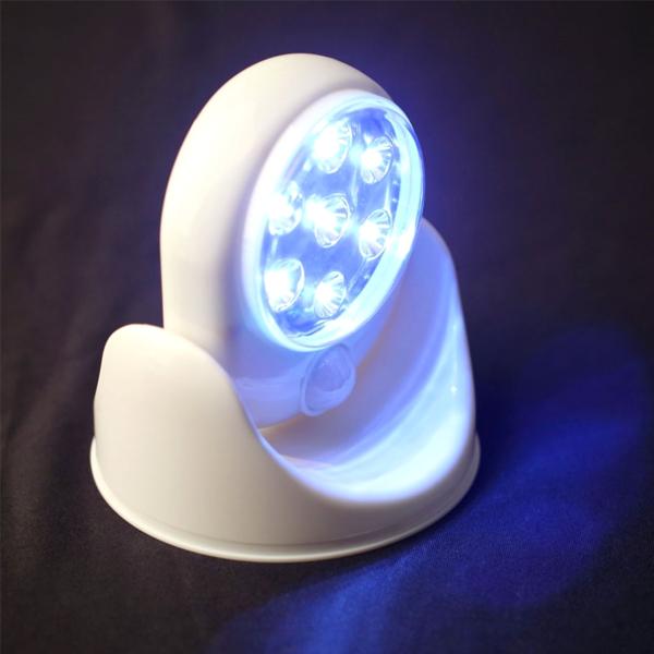 Home - 7-LED Motion-Activated Weather-Resistant Cordless Light