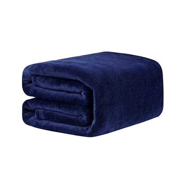 Home - Cozy Ultra-Soft Plush Fleece Throw Blanket - Assorted Colors