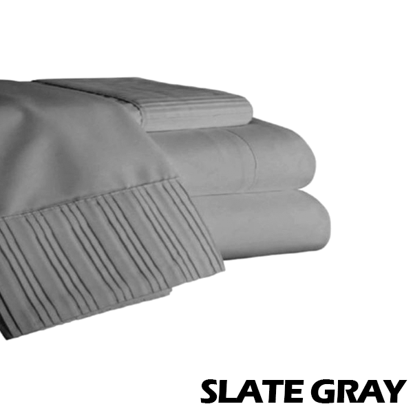 Home - Luxury 6-Piece Super Soft Deep-Pocket Bamboo Bed Sheet Set - Assorted Colours