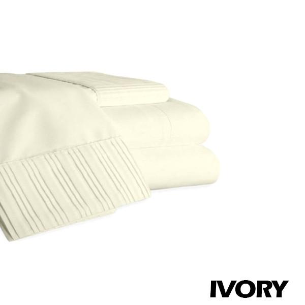Home - Luxury 6-Piece Super Soft Deep-Pocket Bamboo Bed Sheet Set - Assorted Colours