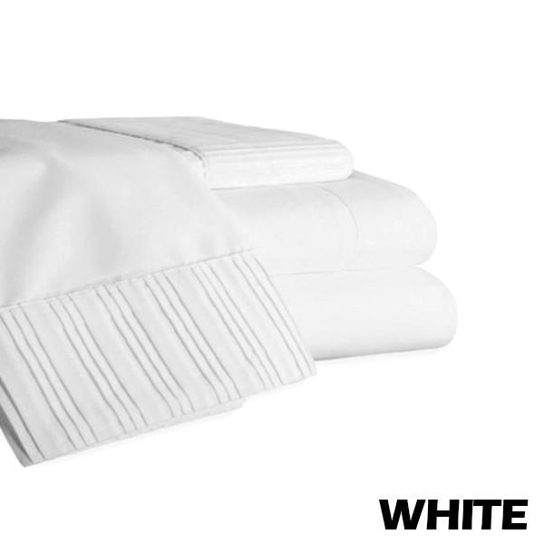 Home - Luxury 6-Piece Super Soft Deep-Pocket Bamboo Bed Sheet Set - Assorted Colours