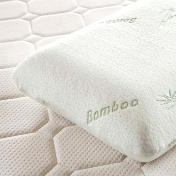 Home - Luxury Bamboo Memory Foam Pillow With Cooling Gel Technology Pad
