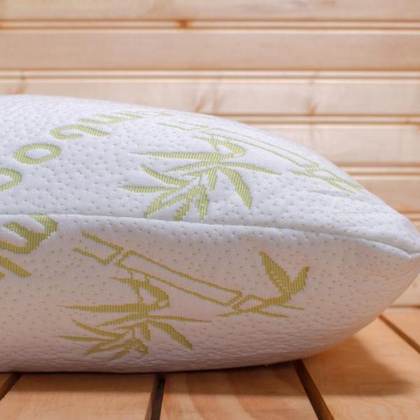 Home - Luxury Bamboo Memory Foam Pillow With Cooling Gel Technology Pad
