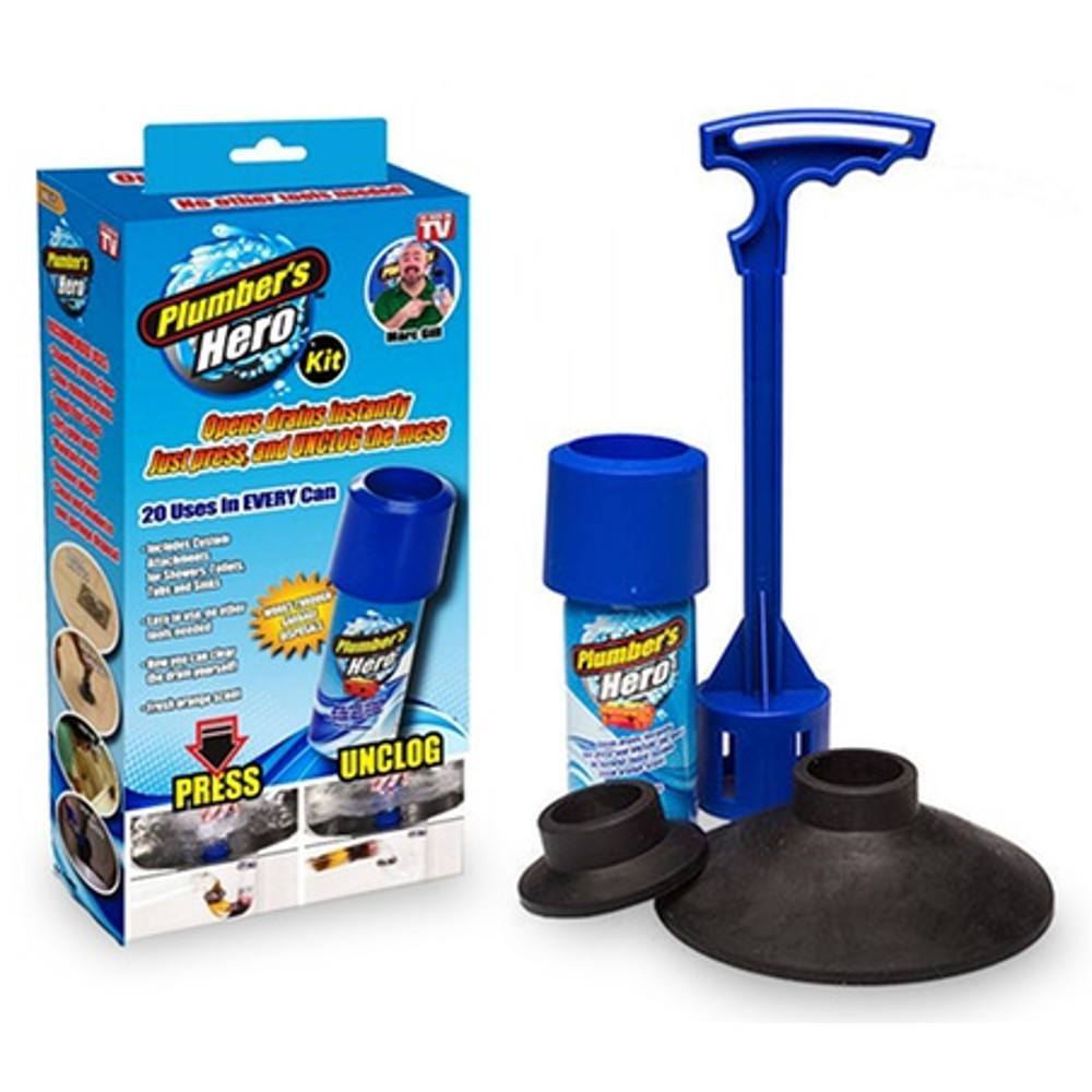 Home - Plumber's Hero Kit - Unclog Drains Instantly