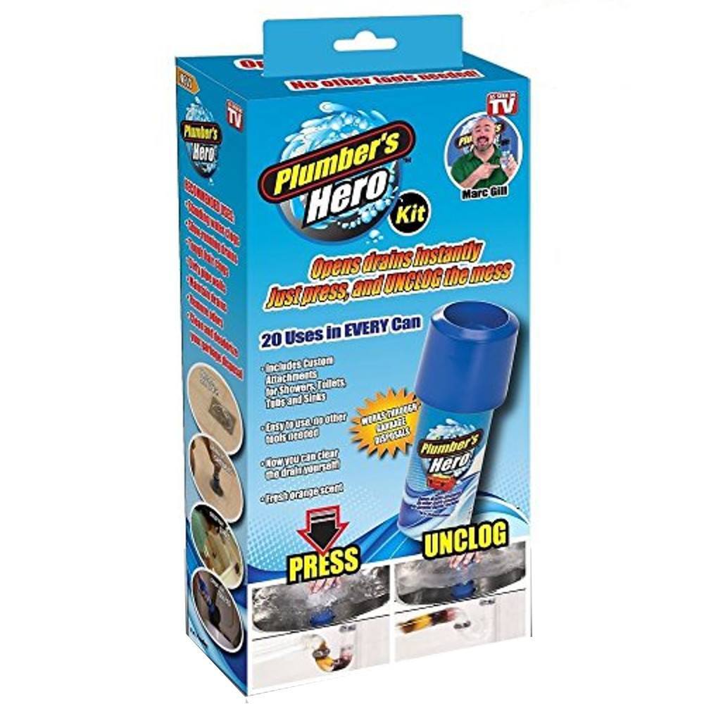 Home - Plumber's Hero Kit - Unclog Drains Instantly