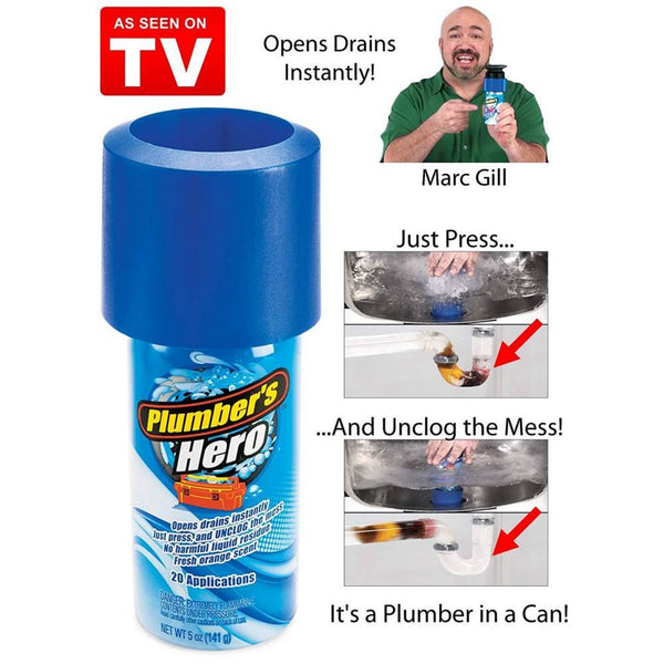 Home - Plumber's Hero Kit - Unclog Drains Instantly