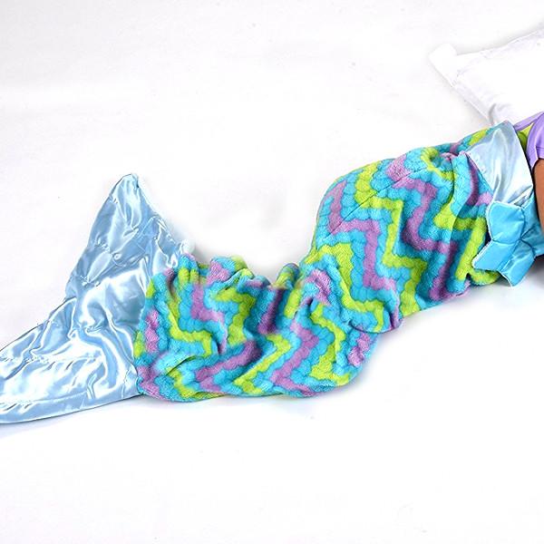 Home - Ultra-Soft Mermaid Tail Blanket - Children And Adult Sizes Available!