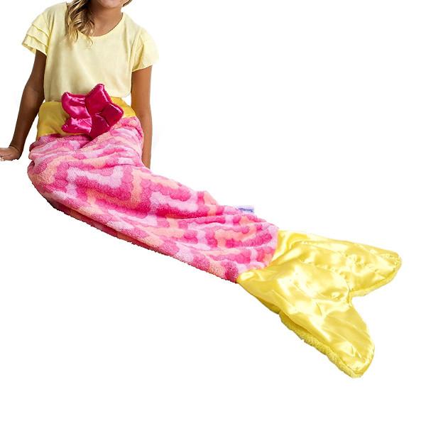 Home - Ultra-Soft Mermaid Tail Blanket - Children And Adult Sizes Available!