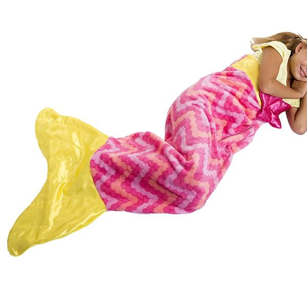 Home - Ultra-Soft Mermaid Tail Blanket - Children And Adult Sizes Available!