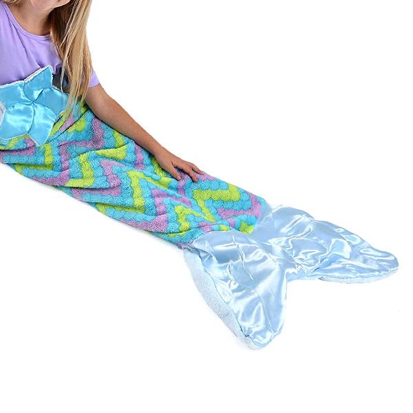 Home - Ultra-Soft Mermaid Tail Blanket - Children And Adult Sizes Available!