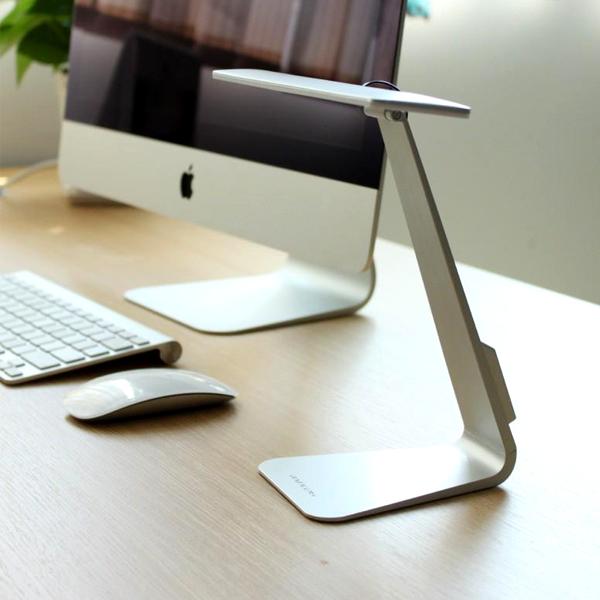 Home - Ultra-Thin Minimalist USB Desk Lamp With Smart Touch Dimmer And Built-In Battery