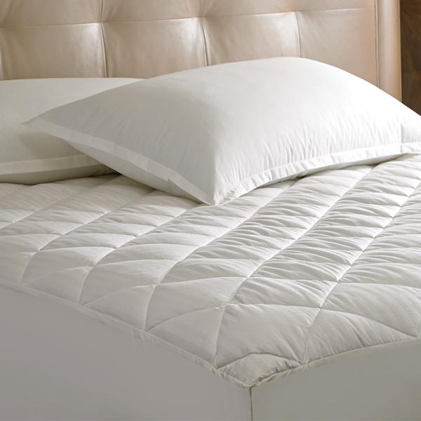 Home - Water-Resistant Mattress Pad Cover With Ultrasonic Threadless Quilting - 4 Sizes Available!