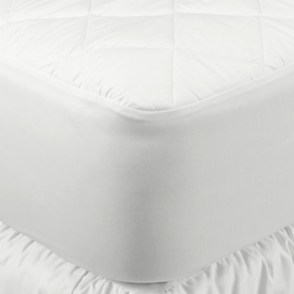 Home - Water-Resistant Mattress Pad Cover With Ultrasonic Threadless Quilting - 4 Sizes Available!
