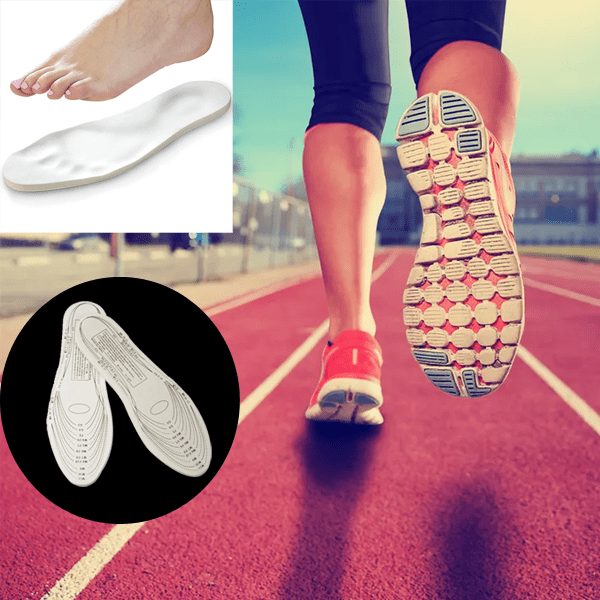 Custom-Fit Unisex Therapeutic Memory Foam Insoles - 1 or 2 Pair Packs Available