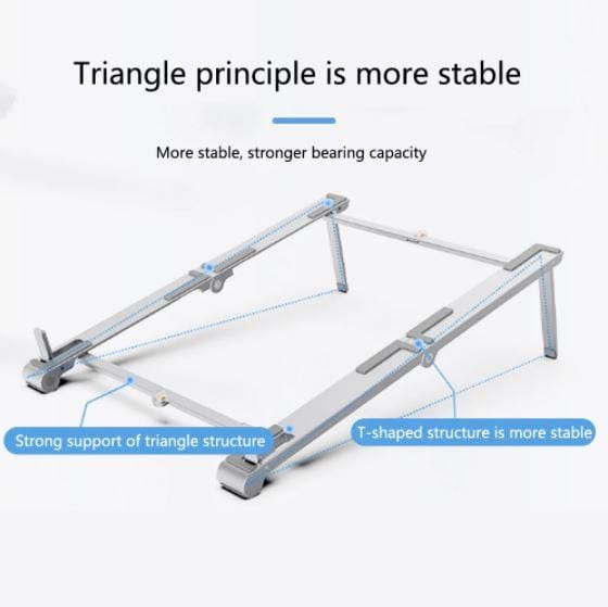 Adjustable Laptop Phone Tablet Folding Bracket Stand