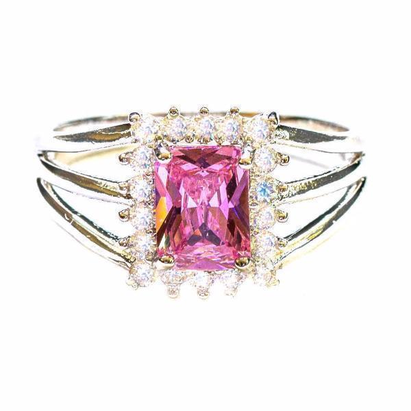 Jewelry - Elsa Emerald Cut Gemstone Ring - Assorted Colors