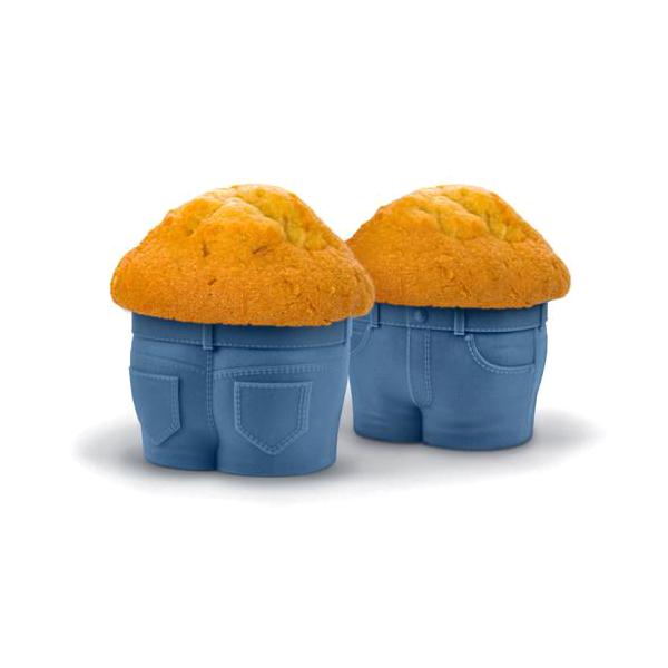 Kitchen - 4 Pack: Muffin Tops Quirky Silicone Baking Cups