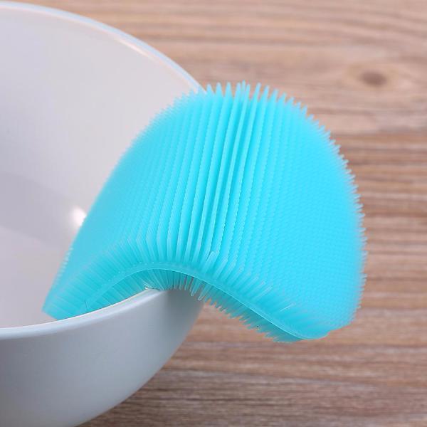 Kitchen - Multipurpose Food-Grade Antibacterial Silicone Oval Smart Scrub - 5 Colours Available!