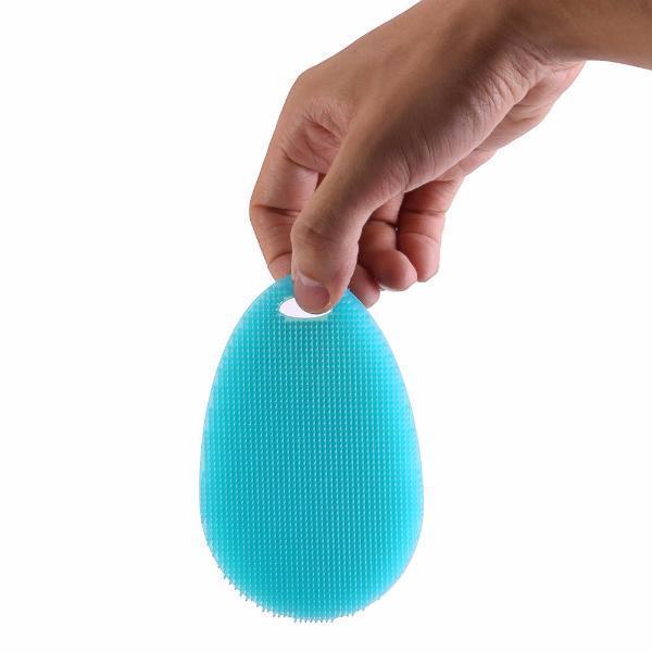 Kitchen - Multipurpose Food-Grade Antibacterial Silicone Oval Smart Scrub - 5 Colours Available!