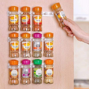 Kitchen - Multipurpose Stick N Clip Spice Cabinet Organizer