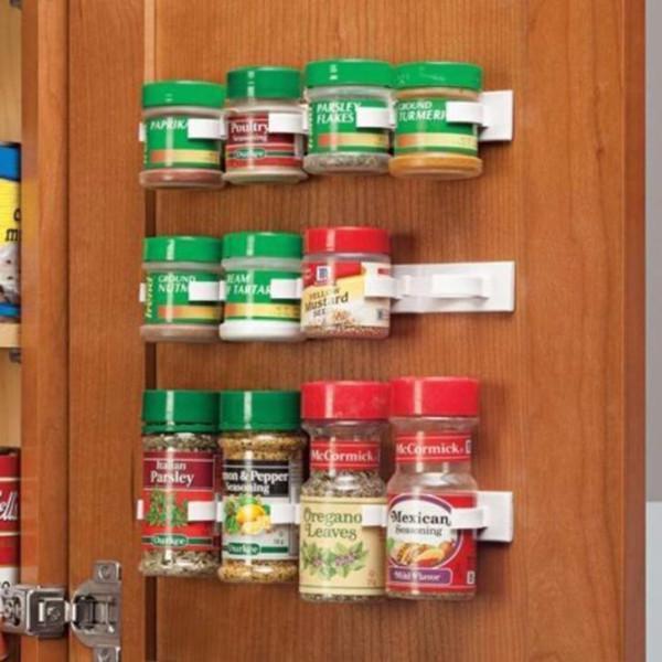 Kitchen - Multipurpose Stick N Clip Spice Cabinet Organizer