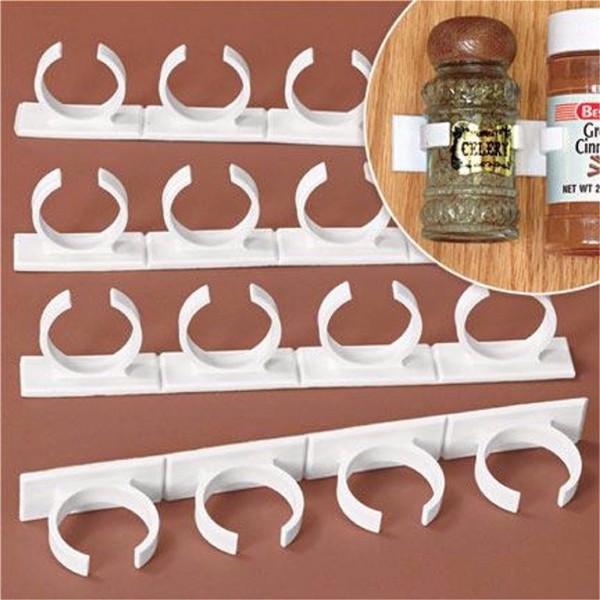 Kitchen - Multipurpose Stick N Clip Spice Cabinet Organizer