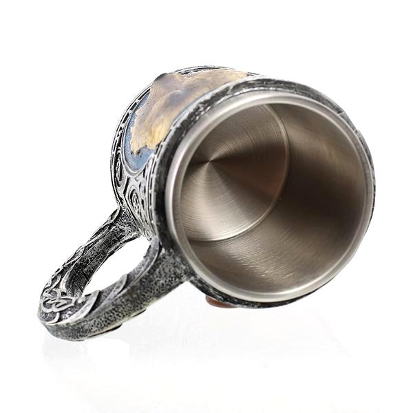 Kitchen - Mystical Wolf Stainless Steel Drinking Mug