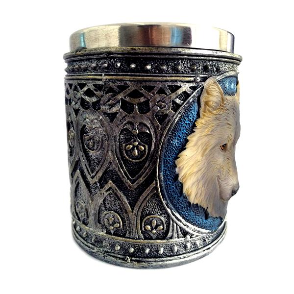 Kitchen - Mystical Wolf Stainless Steel Drinking Mug