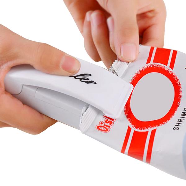 Kitchen - Portable Compact Bag Sealer With Easy Store Fridge Magnet
