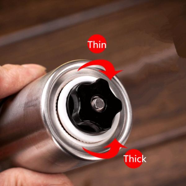 Kitchen - Stainless Steel Manual Coffee Grinder With Ceramic Burr