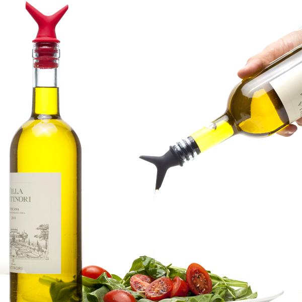 Kitchen - Tipsi Dual-Sized Bottle Pourer Spout - Assorted Colors