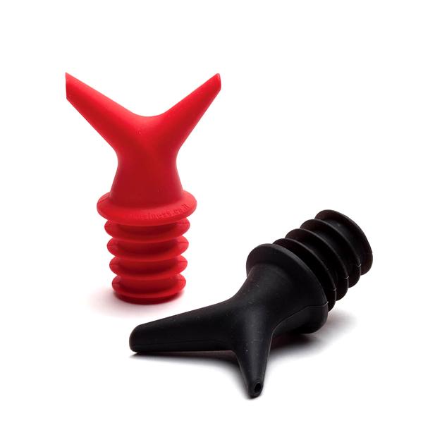 Kitchen - Tipsi Dual-Sized Bottle Pourer Spout - Assorted Colors