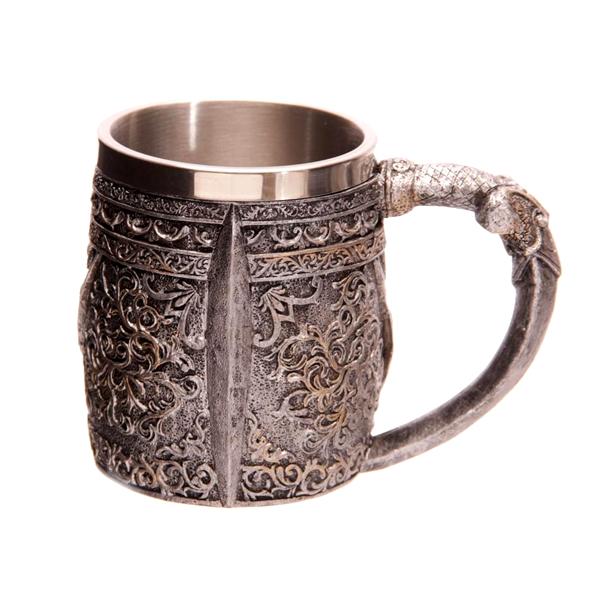 Kitchen - Warrior Skull Stainless Steel Drinking Mug