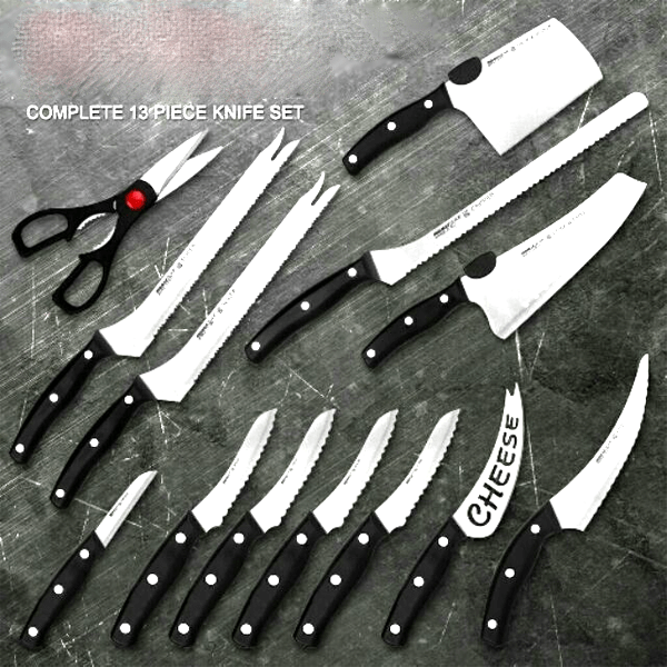 As Seen on Tv Miracle Blade 13 Piece knife Set