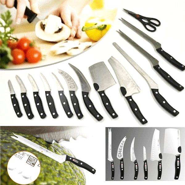 As Seen on Tv Miracle Blade 13 Piece knife Set