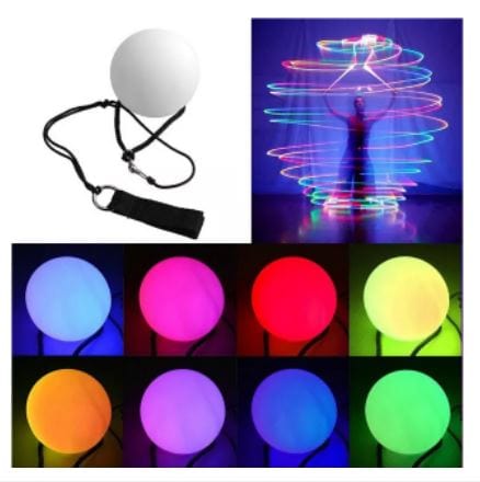 LED Glowing Ball With Wrist Tether