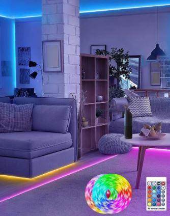 RGB LED Strip Lights  Multicolour - 5m