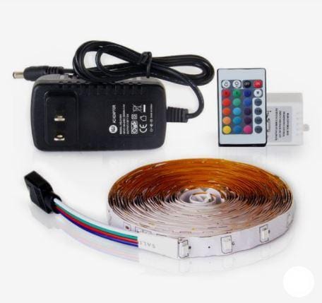 RGB LED Strip Lights  Multicolour - 5m