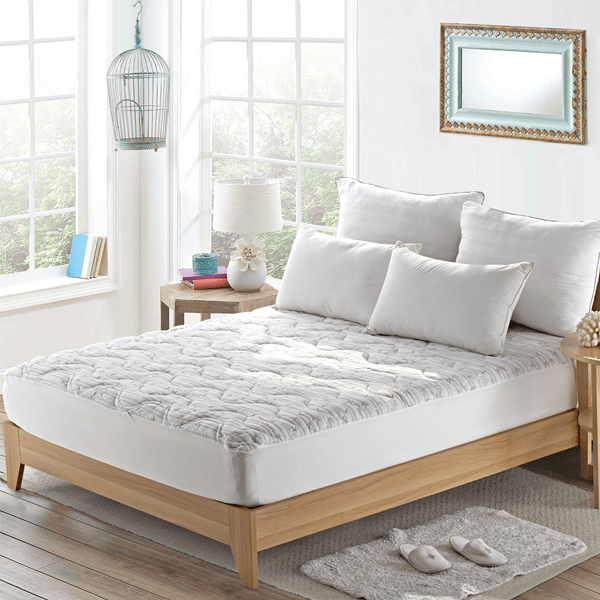 Bamboo Blend Jacquard Mattress Pad