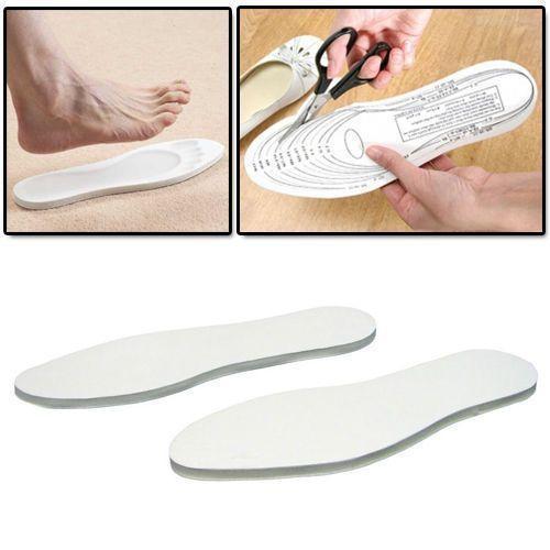 Memory Foam Shoe Insoles - Cuttable - One Size Fits All