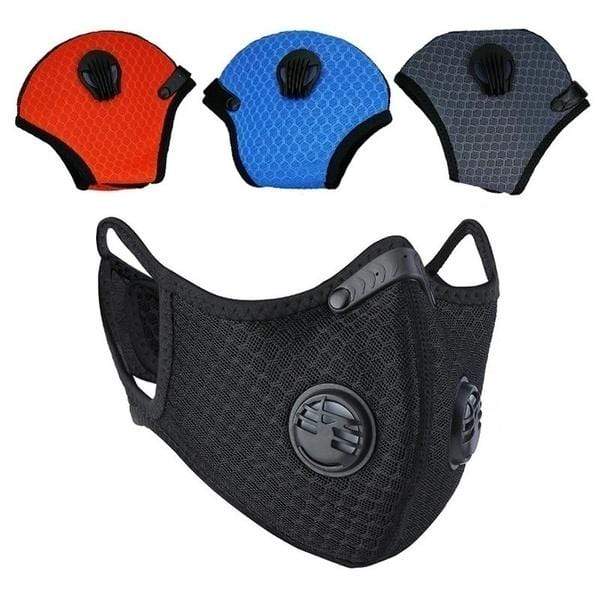 Sport Fashion Dust Mesh Mask Activated Carbon Filter