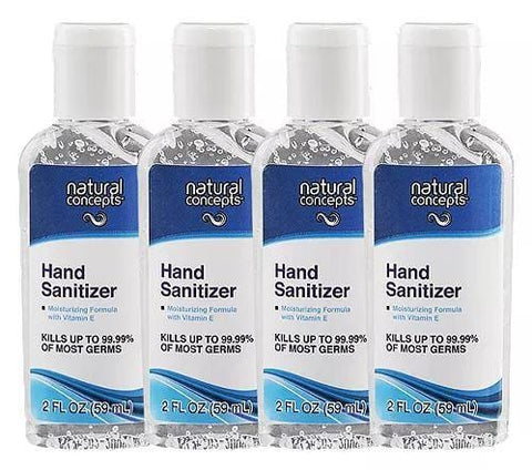 Natural Concept Hand Sanitizer 2oz Travel Size