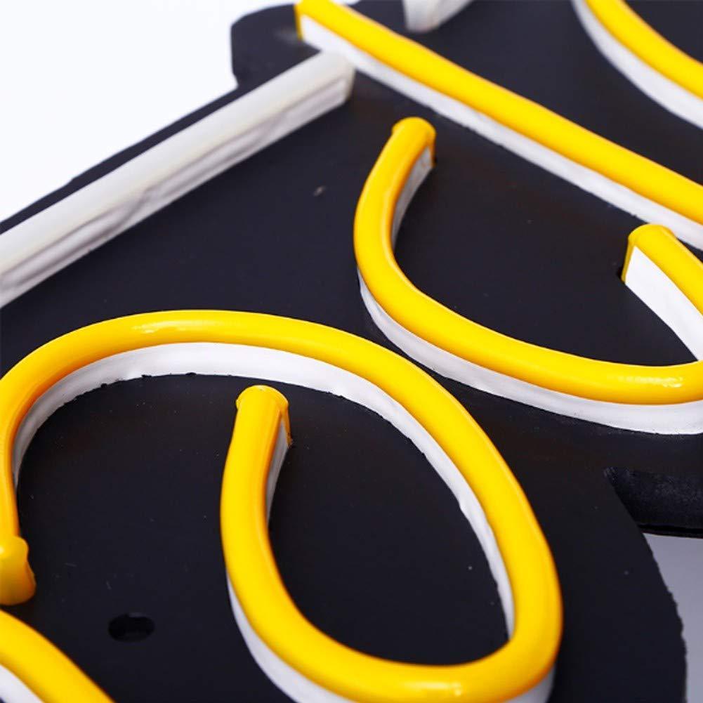Neon LED - Open Sign (Orange/White)