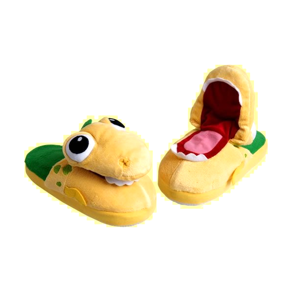 Kids Fluffy Baby Dino Slippers - 4 Sizes Available!