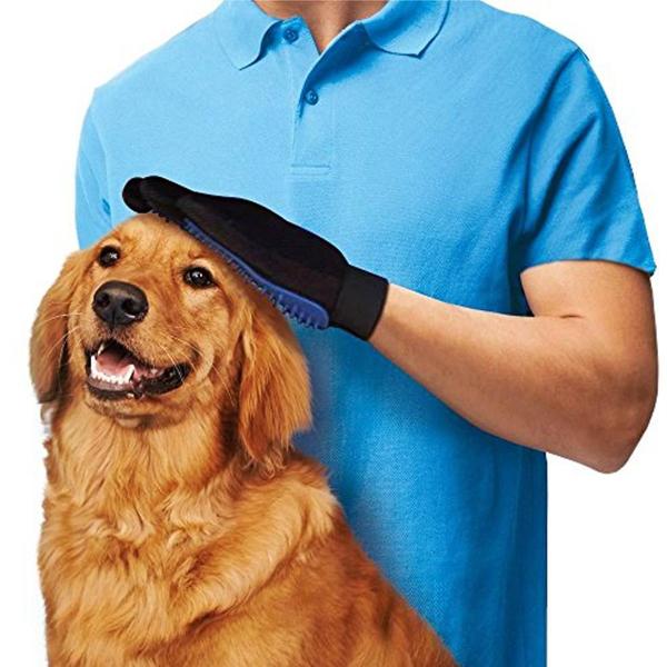 Pets - True Touch Five-Finger Deshedding Pet Glove