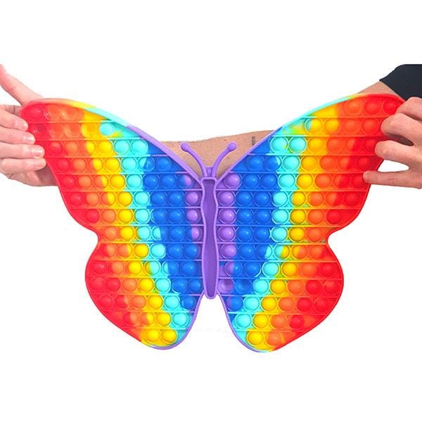 POPBUBBLE - LARGE RAINBOW BUTTERFLY