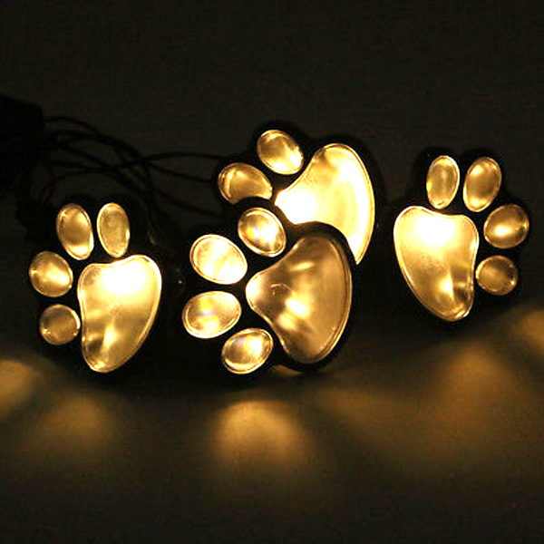 Power Paws Whimsical Solar-Powered Decorative Garden Lights - Multi-Packs Available!
