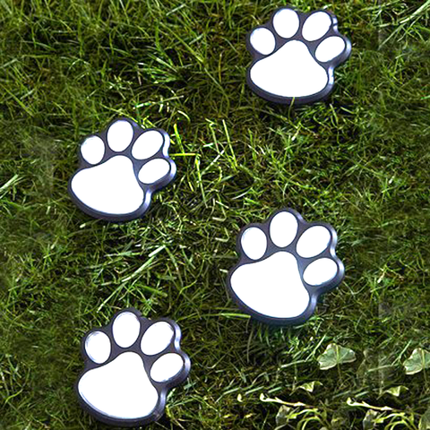 Power Paws Whimsical Solar-Powered Decorative Garden Lights - Multi-Packs Available!